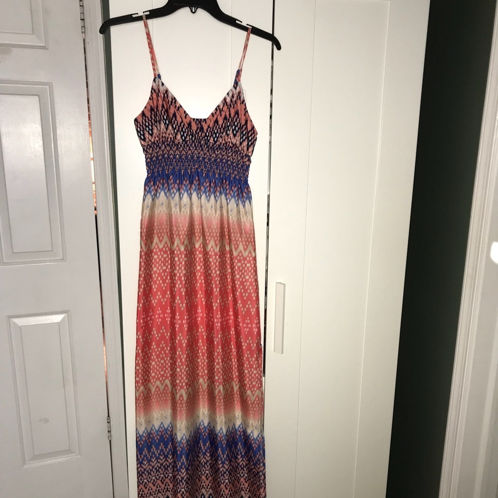 Love Ady Maxi Printed Dress
